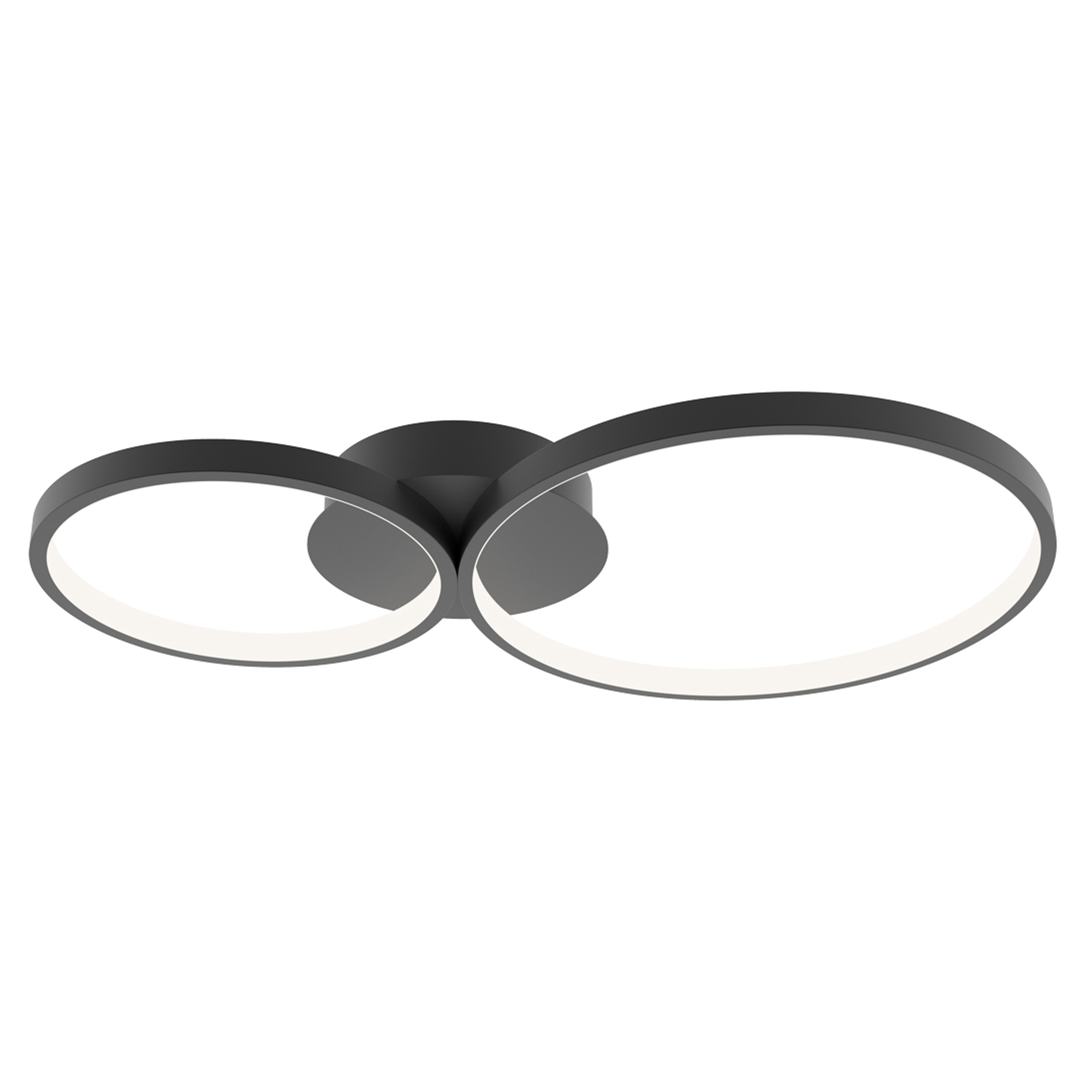 Taklampa Virello Duo Svart Matt