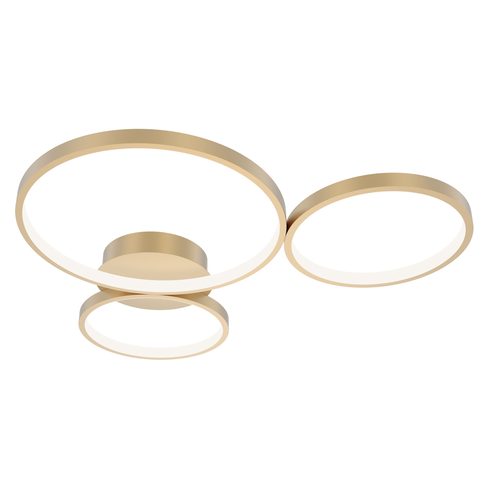 Taklampa Virello Trio Guld Matt