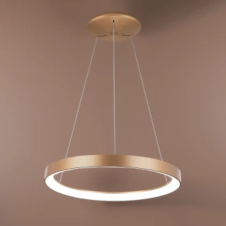Hängande Lampa <strong>Norelli</strong>  L Guld Matt