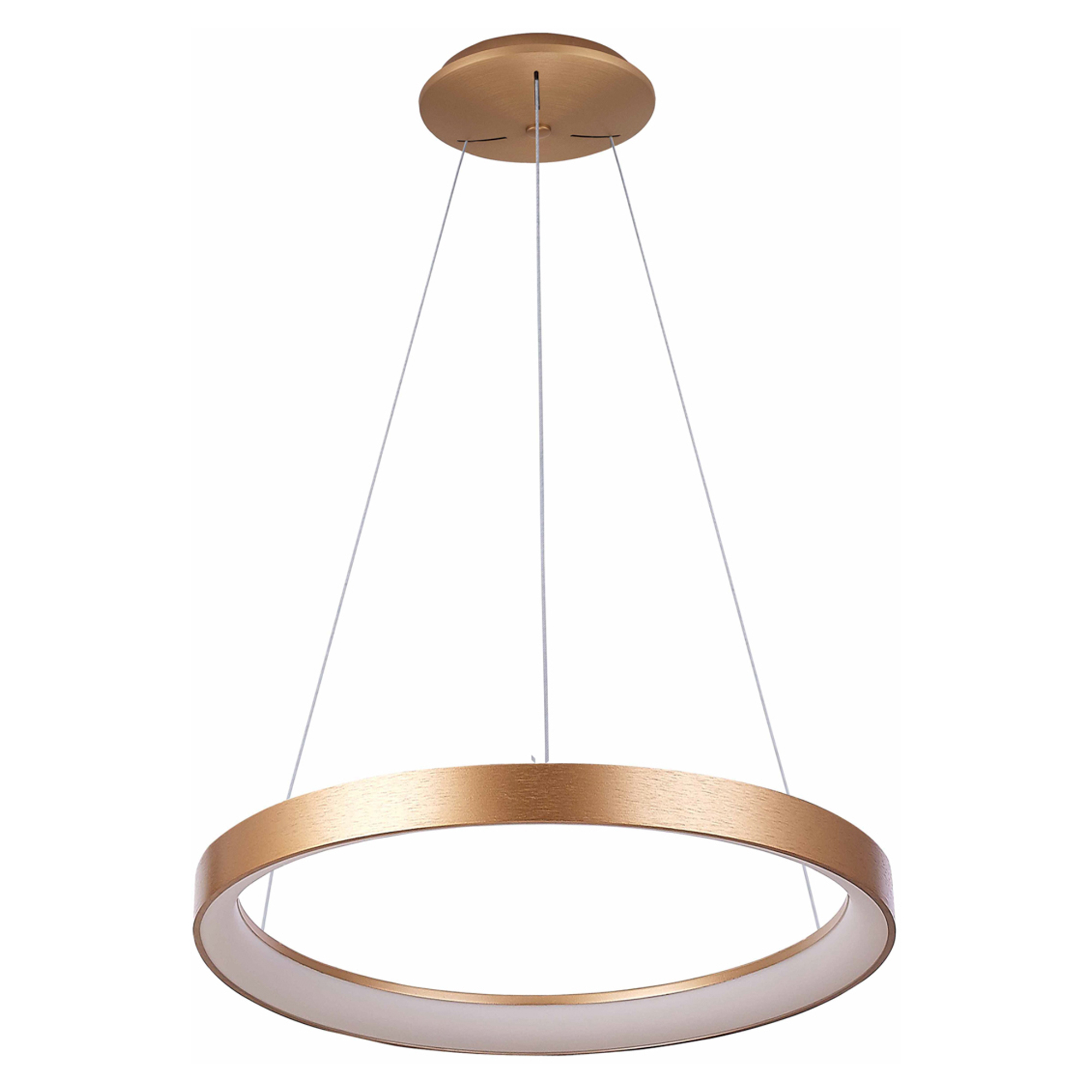 Hängande Lampa Norelli XL Guld Matt