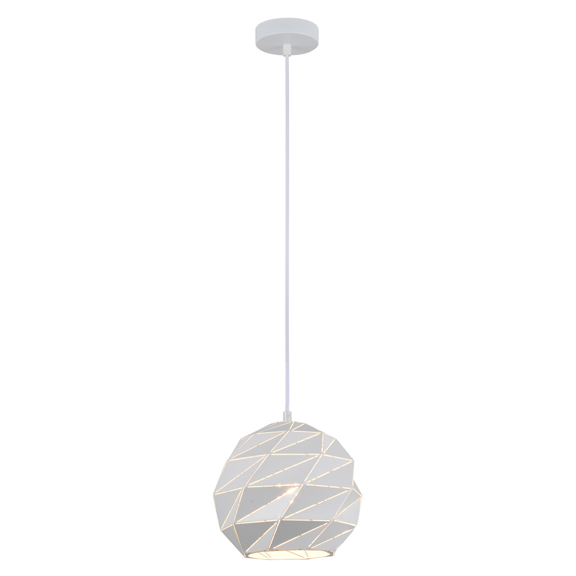 Hängande Lampa Rolan S Vit Blank