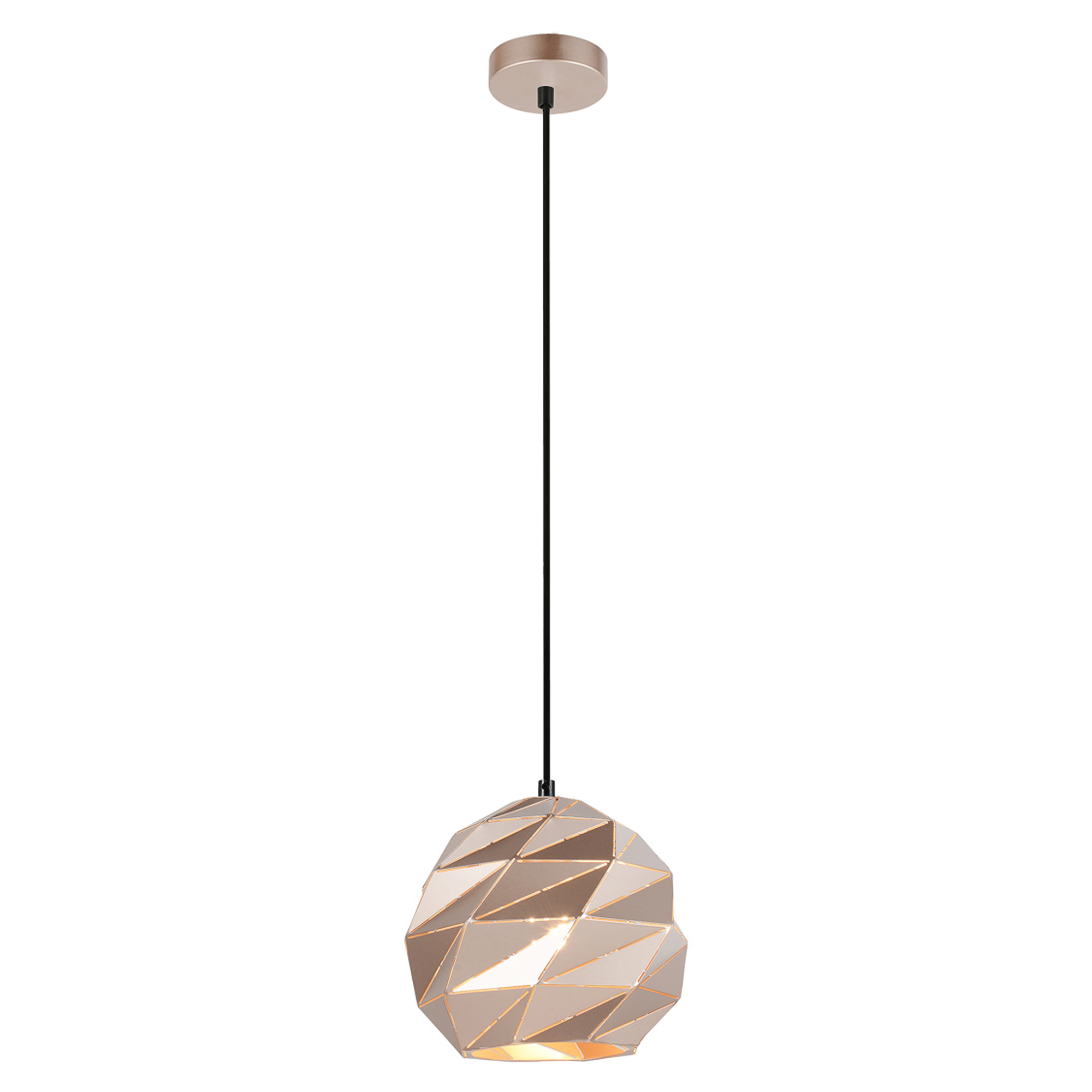 Hängande Lampa Rolan S Guld Blank