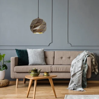 Hängande Lampa <strong>Rolan</strong>  M Antracit Blank