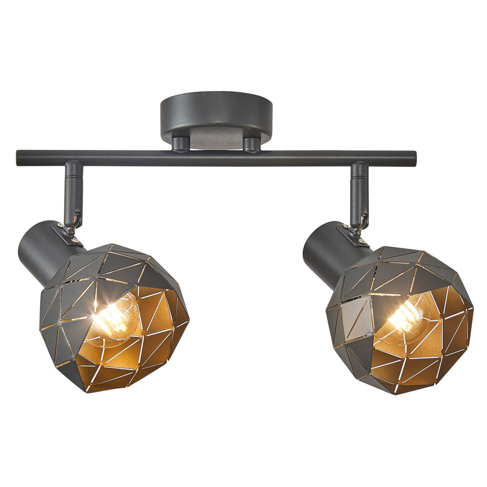 Taklampa Renolia Duo Grafit Matt