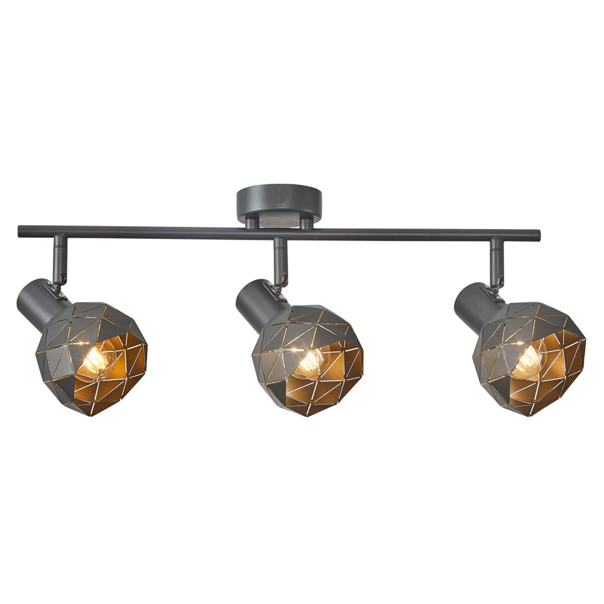 Taklampa Renolia Trio Grafit Matt