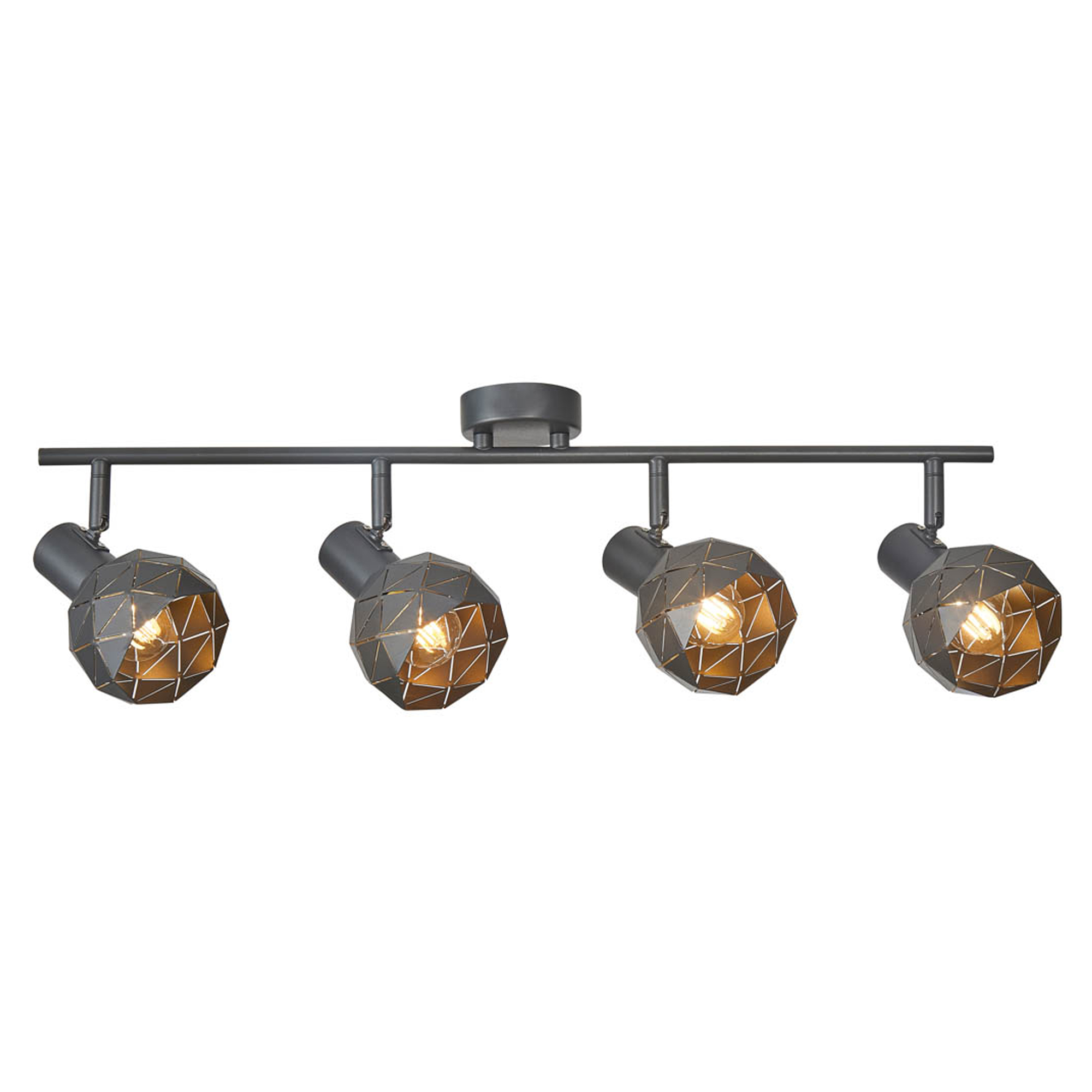 Taklampa Renolia Quadra Grafit Matt