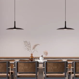 Nova Luce Hängande Lampa <strong>Lisi</strong>  Svart Ø 45 cm