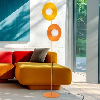 Golvlampa <strong>Solin</strong>  Orange Matt