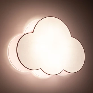 Vägg-/Taklampa <strong>Moln</strong>  Rosa Matt 63 cm