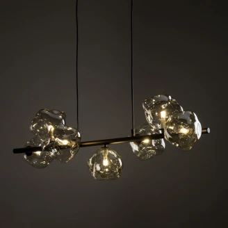 Hängande Lampa <strong>Ardea</strong>  Hepta Brun Blank