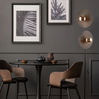Golvlampa Erion Brun Ek Matt