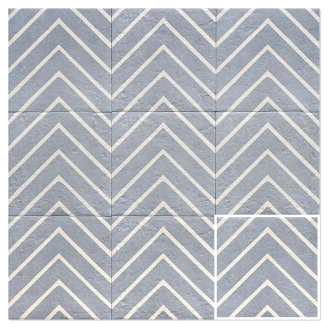 Mainzu Klinker Blue One Matt 20x20 cm