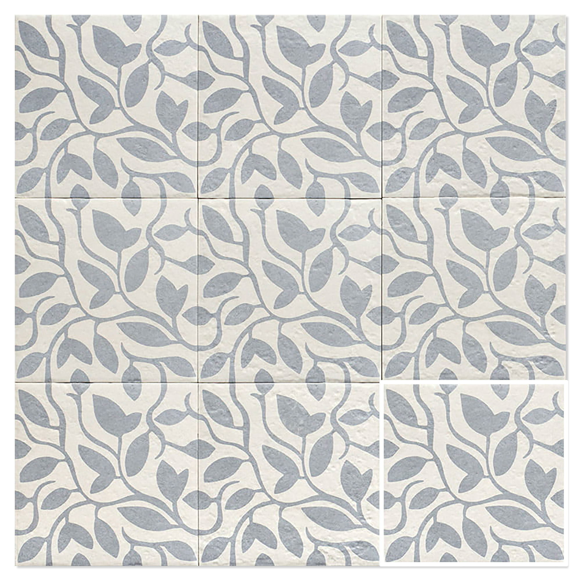 Mainzu Klinker Blue Five Matt 20x20 cm