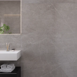 Marmor Klinker <strong>Soapstone Lux</strong>  Grå Polerad 60x120 cm
