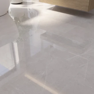 Marmor Klinker <strong>Soapstone Lux</strong>  Ljusgrå Polerad 60x60 cm