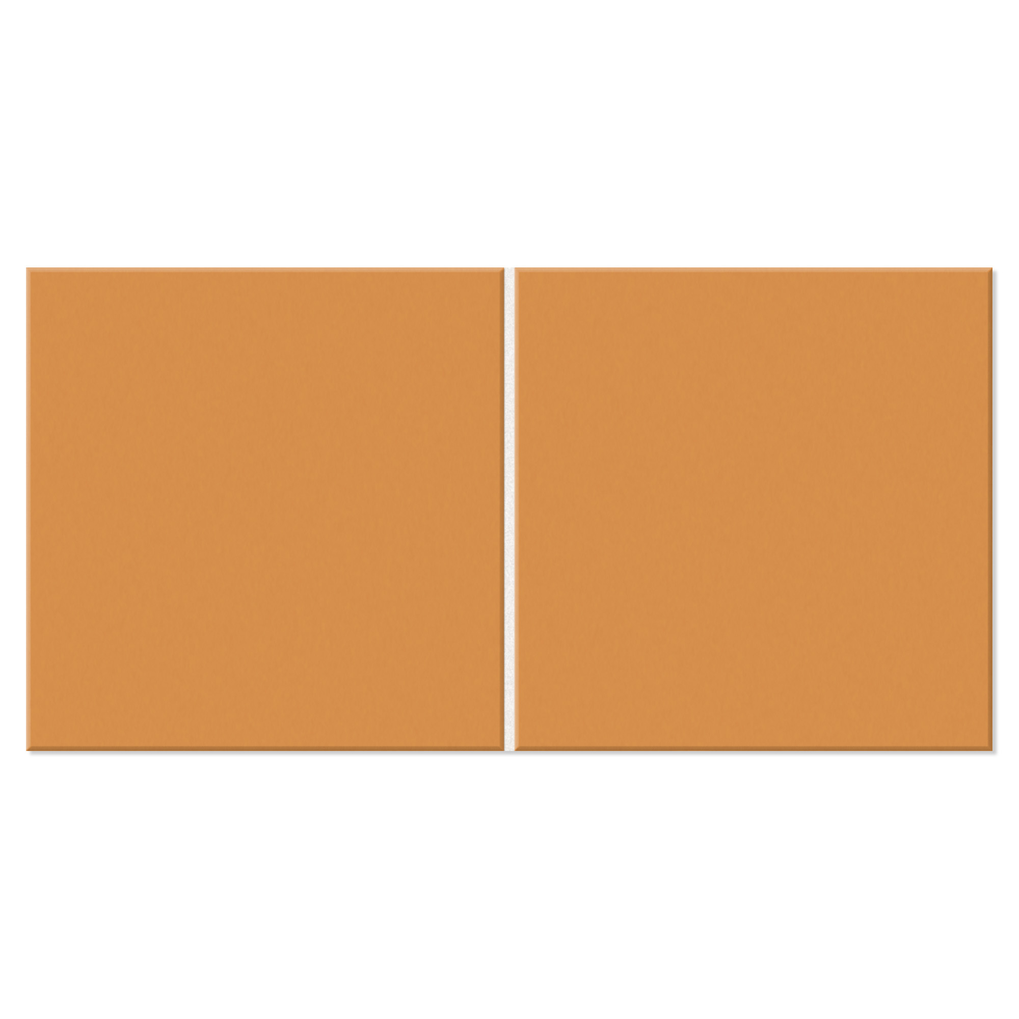 Klinker Sekel Orange Matt 10x20 (10x10) cm