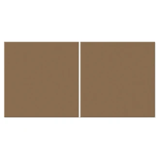 Klinker <strong>Sekel</strong>  Brun Matt 10x20 (10x10) cm