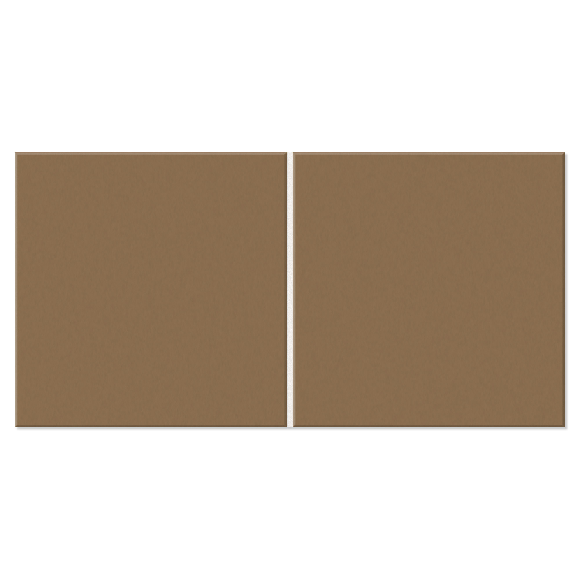 Klinker Sekel Brun Matt 10x20 (10x10) cm
