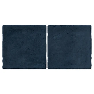 Kakel <strong>Zento</strong>  Mörkblå Blank 10x20 (10x10) cm