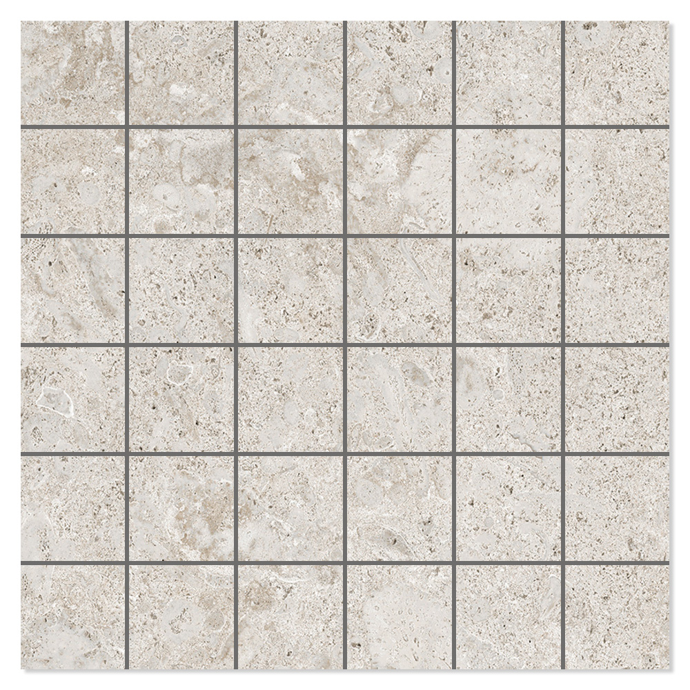 Mosaik Klinker Kaleido Beige Matt 30x30 (5x5) cm
