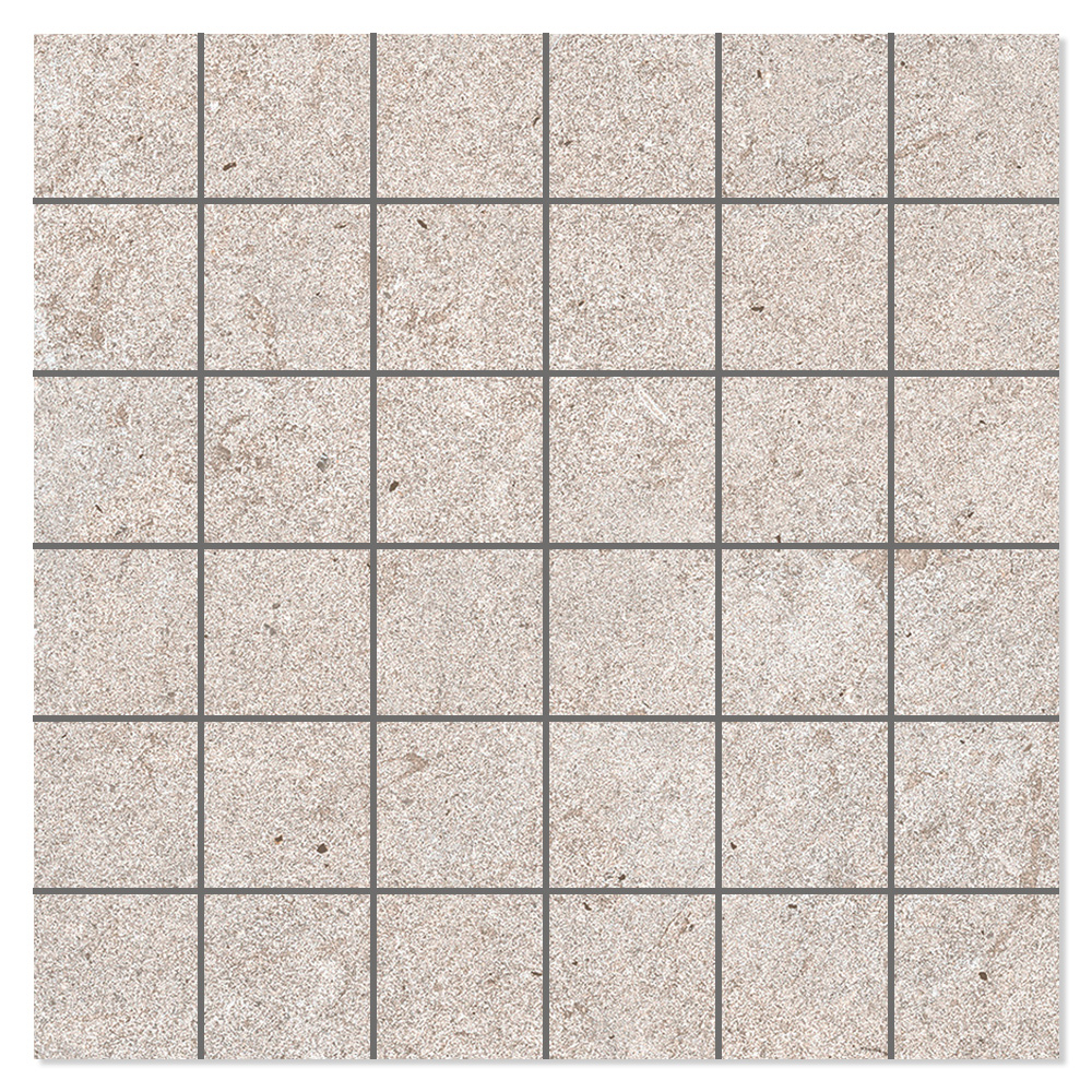 Mosaik Klinker Caldera Grå Matt 30x30 (5x5) cm