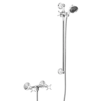 Kenny&Mason Duschblandare med Duschset <strong>Traditional</strong>  Krom Blank