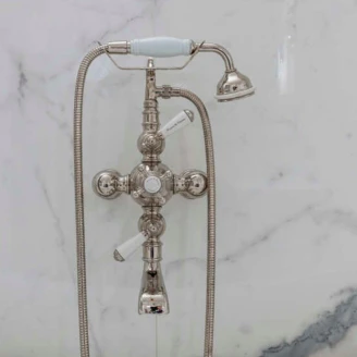 Kenny&Mason Badkarsblandare <strong>Thames</strong>  Krom Blank med Termostat