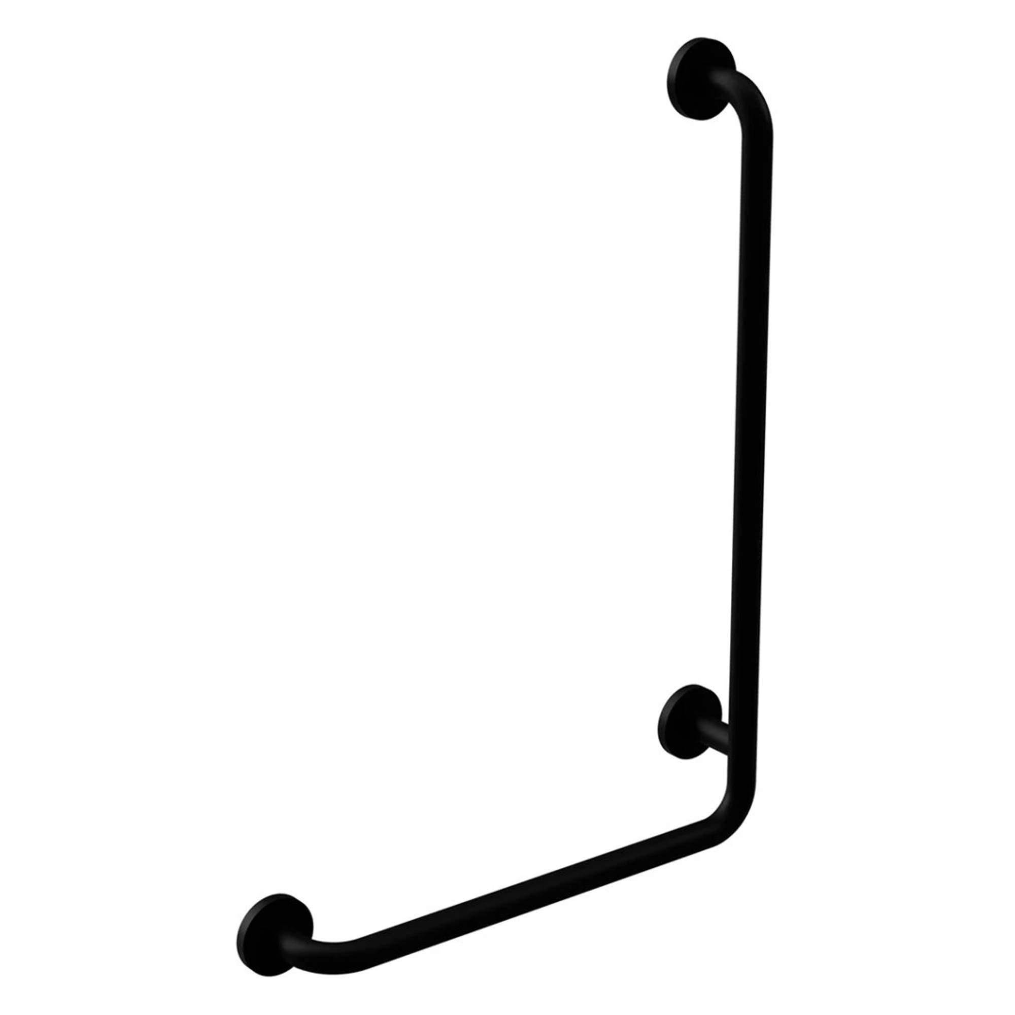 Stödhandtag Handikappanpassad Help 89 cm Svart Matt Höger
