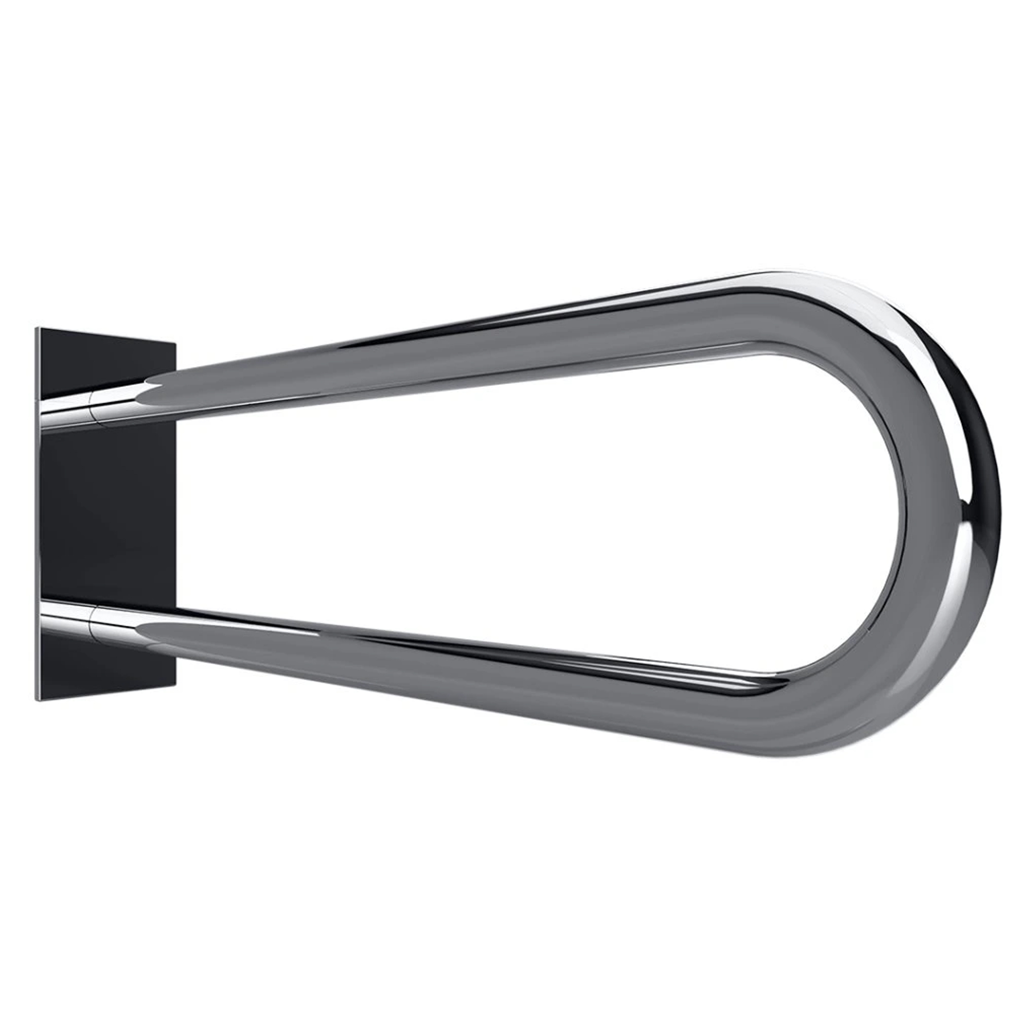 Stödhandtag Handikappanpassad Help 60 cm Dubbel Krom Blank