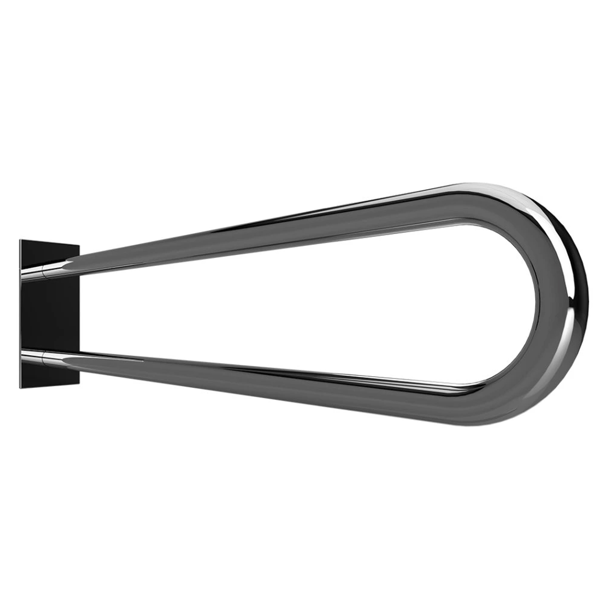 Stödhandtag Handikappanpassad Help 85 cm Dubbel Krom Blank