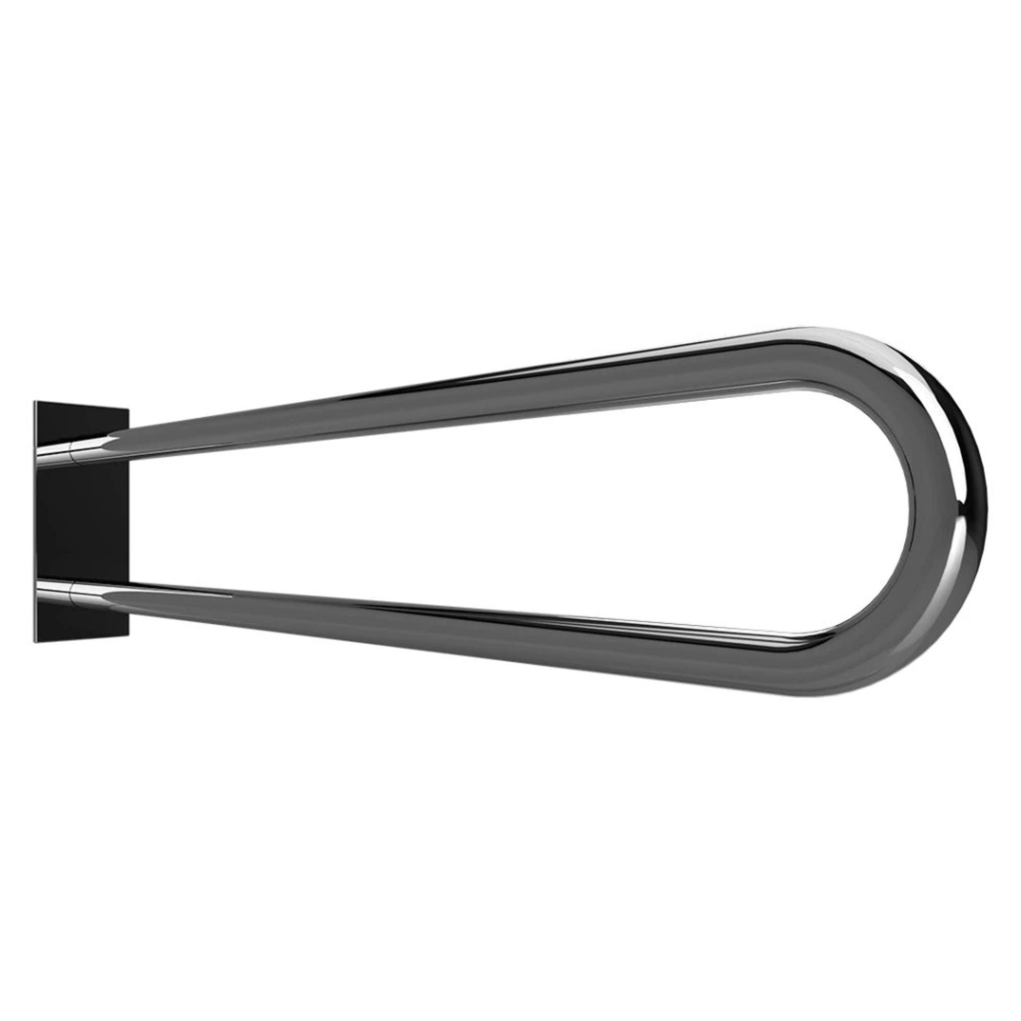 Stödhandtag Handikappanpassad Help 90 cm Dubbel Krom Blank