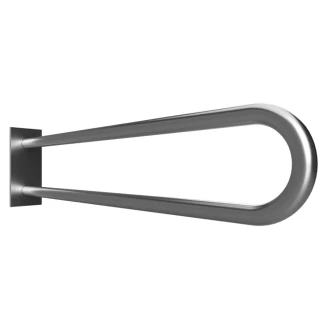 Stödhandtag Handikappanpassad <strong>Steda</strong>  90 cm Dubbel Krom Matt