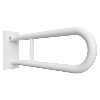 Fällbart Stödhandtag Handikappanpassad <strong>Help</strong>  85 cm Dubbel Vit Matt