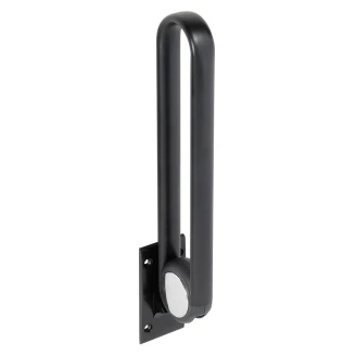 Fällbart Stödhandtag <strong>Steda</strong>  62 cm Dubbel Svart Matt