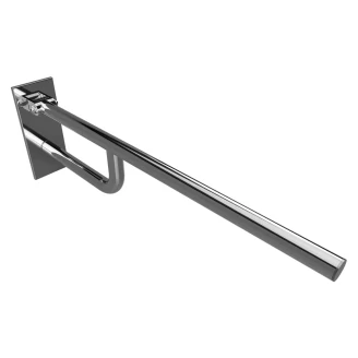 Fällbart Stödhandtag Handikappanpassad <strong>Steda</strong>  85 cm Krom Blank