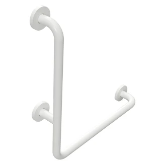 Stödhandtag Handikappanpassad <strong>Steda</strong>  68 cm Vit Matt Vänster
