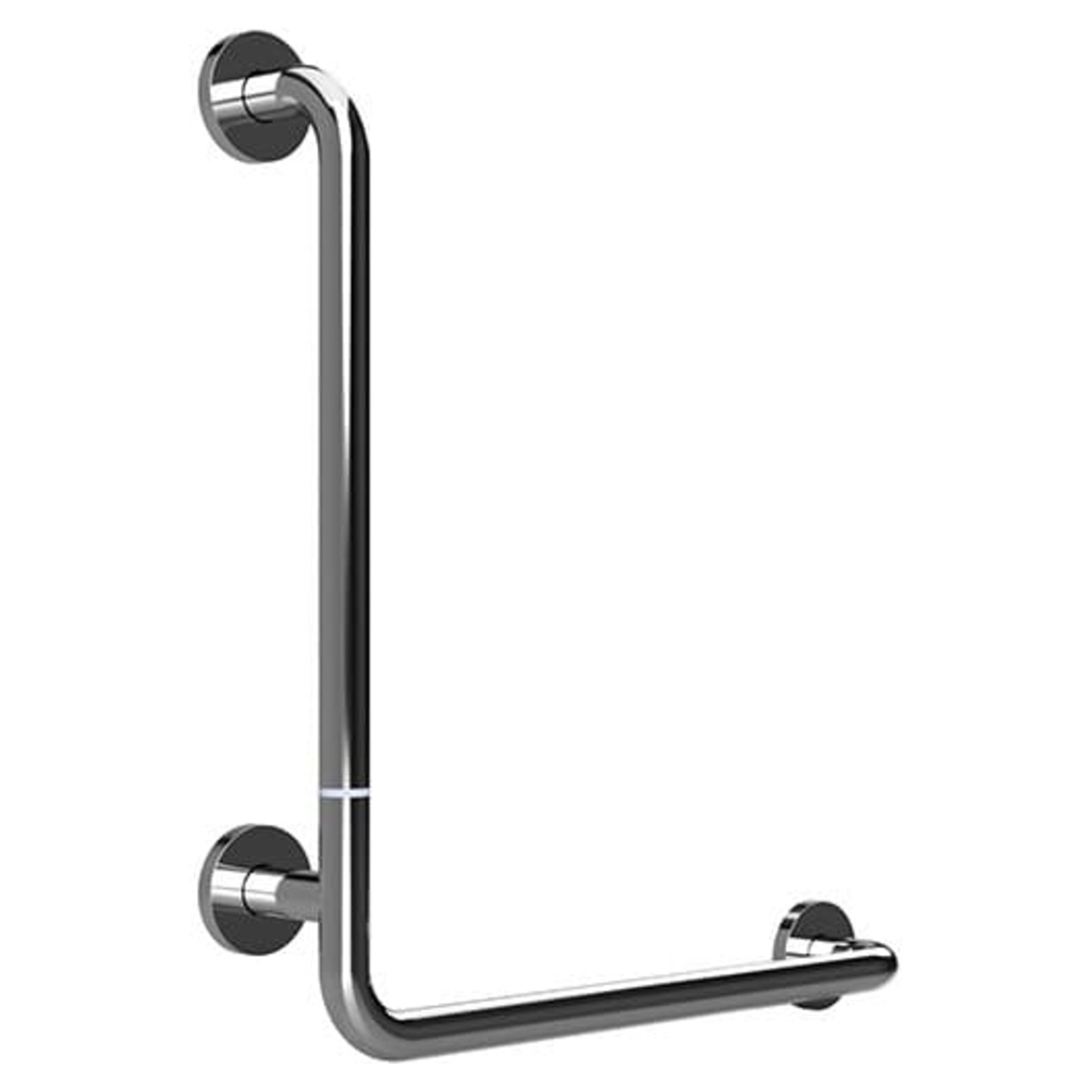 Stödhandtag Handikappanpassad Help 68 cm Krom Blank Vänster