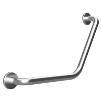 Vinklat Stödhandtag 120° Handikappanpassad <strong>Steda</strong>  Krom Matt