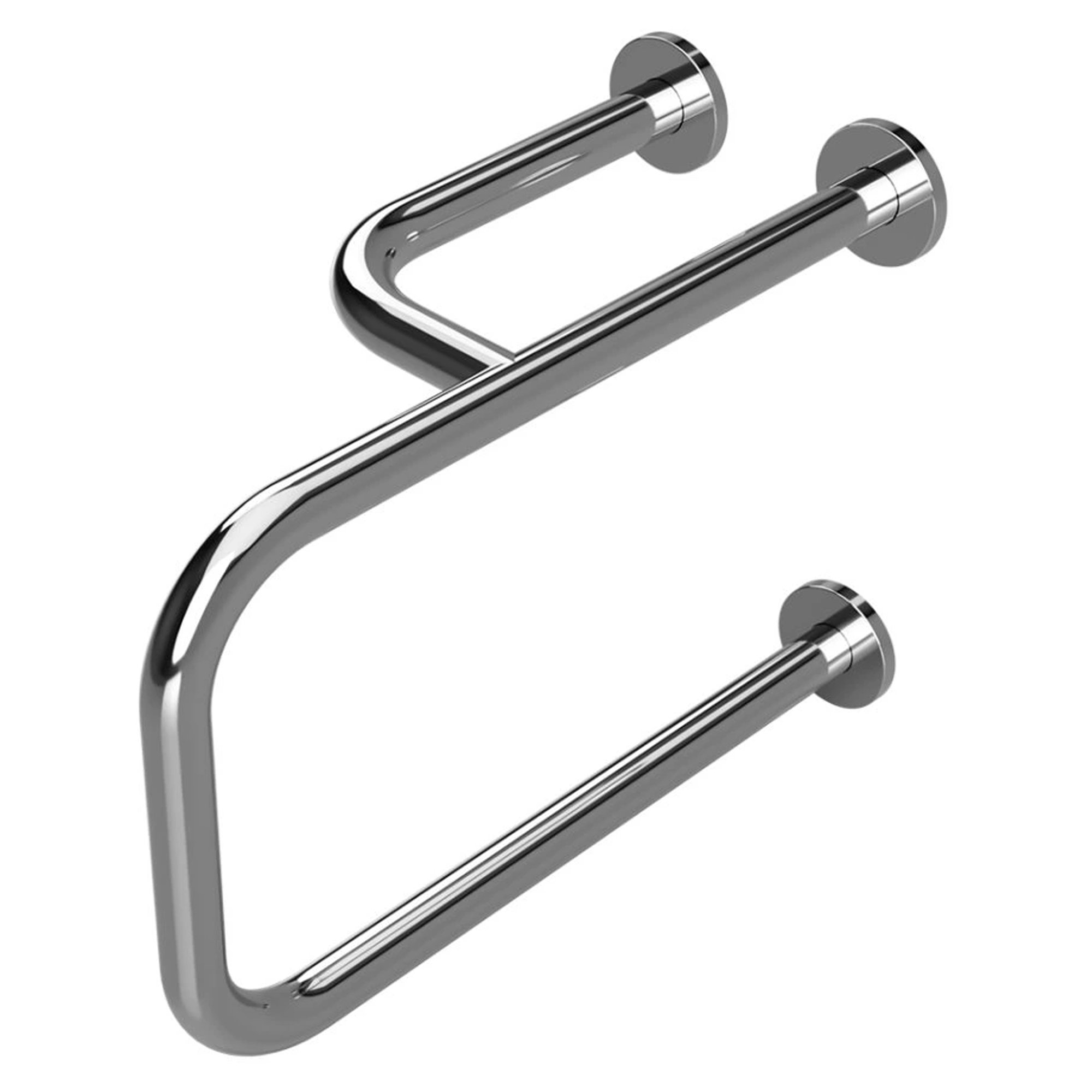 Stödhandtag Handikappanpassad Help 50 cm Krom Blank Vänster