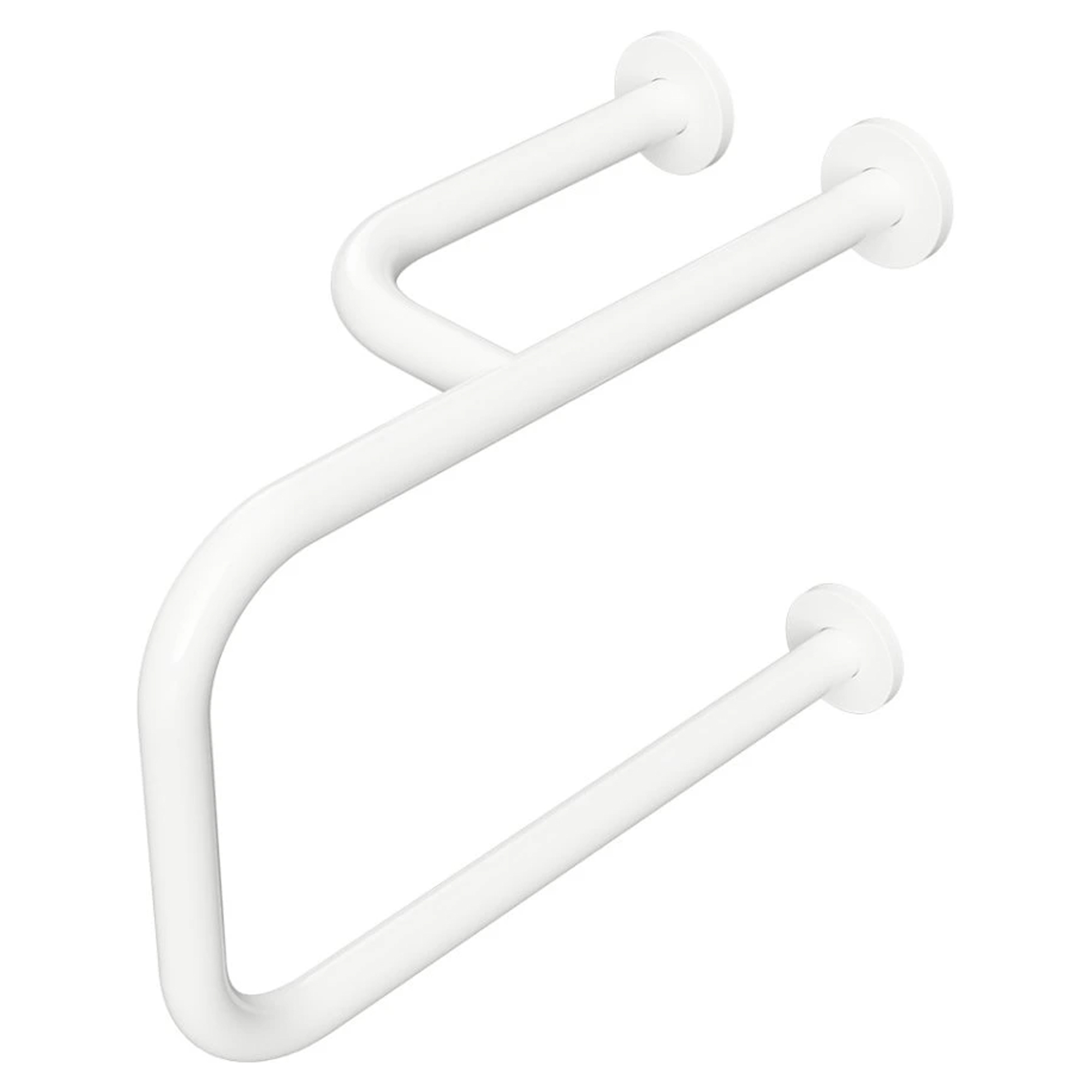 Stödhandtag Handikappanpassad Steda 50 cm Vit Matt Vänster