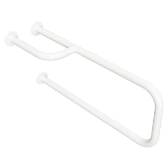 Stödhandtag Handikappanpassad <strong>Steda</strong>  76 cm Vit Matt Vänster