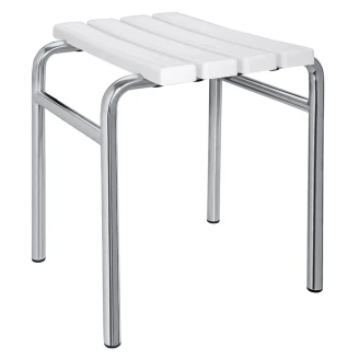 Duschstol Handikappanpassad <strong>Steda</strong>  Vit Matt
