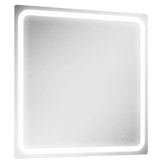 Spegel <strong>Elow</strong>  med LED Belysning 80x80 cm