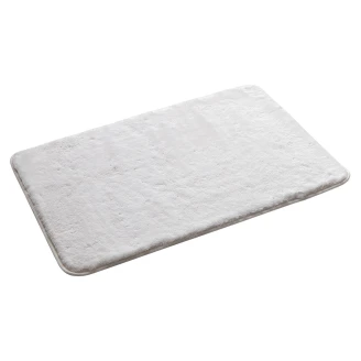 Halkfri Badrumsmatta <strong>Mello</strong>  Vit 50x80 cm