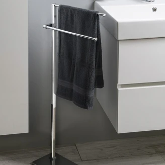 Fristående Handdukshängare <strong>Arkto</strong>  Krom Blank