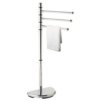 Fristående Handdukshängare <strong>Tano</strong>  Krom Blank