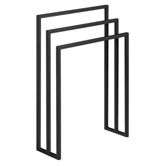 Fristående Handdukshängare <strong>Doppio</strong>  Svart Matt 55x80 cm