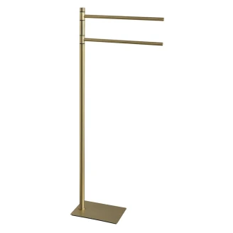 Fristående Handdukshängare <strong>Loa</strong>  Guld Matt