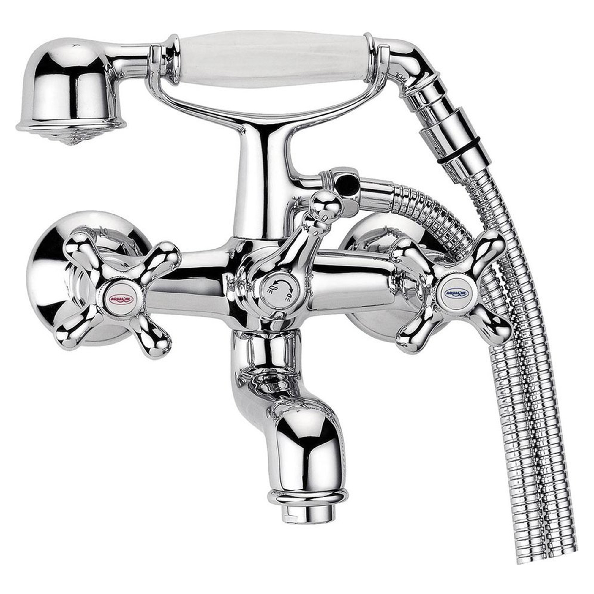 Badkarsblandare Eldridge Krom Blank