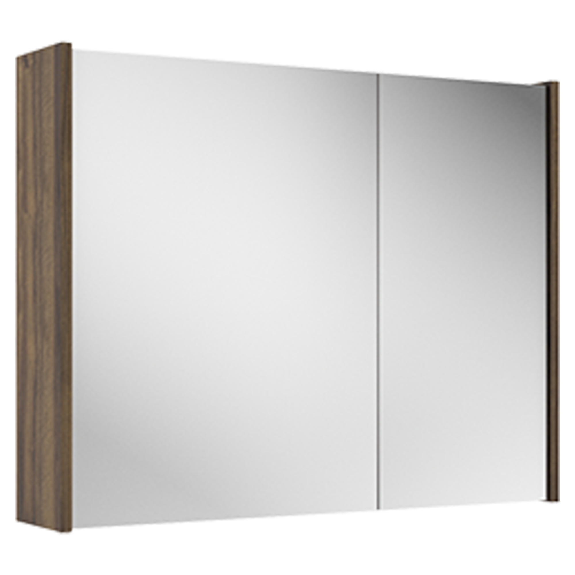 Spegelskåp Lumin Walnut Matt  80 cm